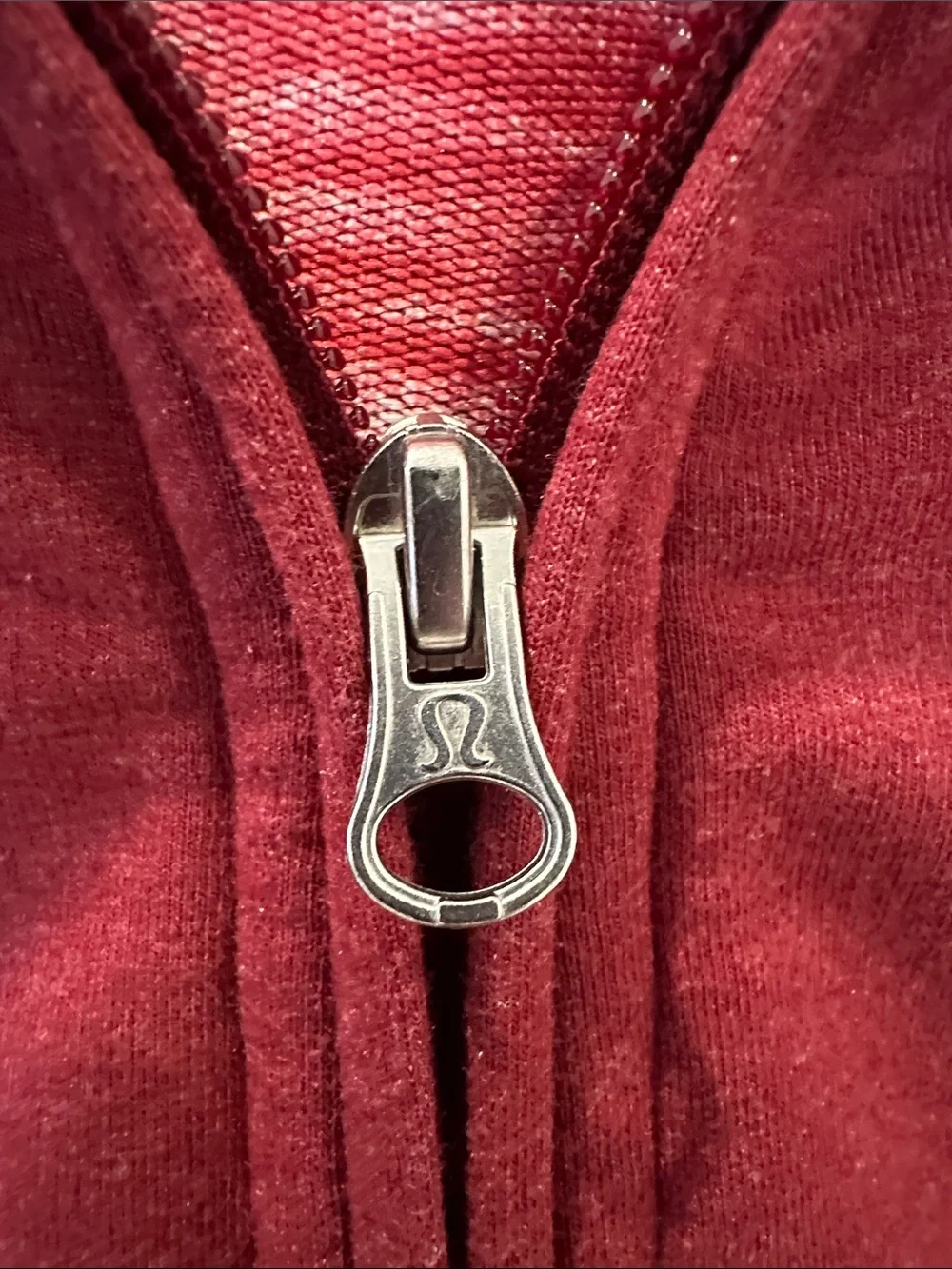lululemon athletica Women's Red Zip-Up Utility Hoodie